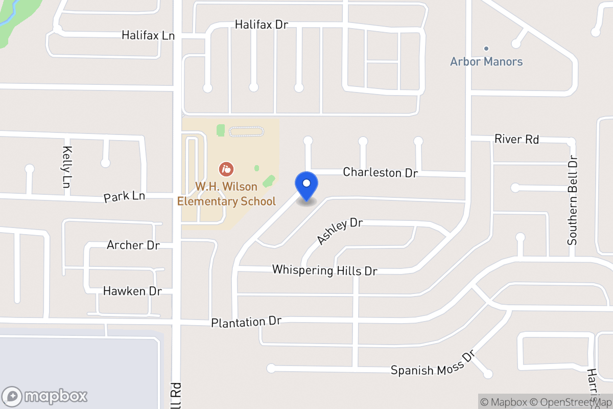 Map of 220 Magnolia Dr