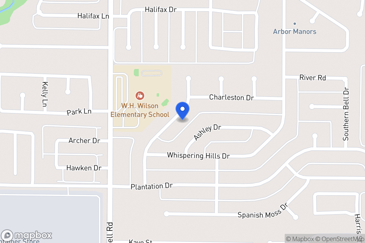 Map of 224 Magnolia Dr