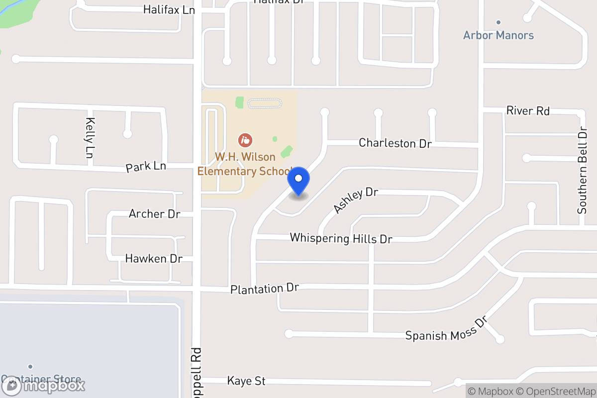 Map of 232 Magnolia Dr