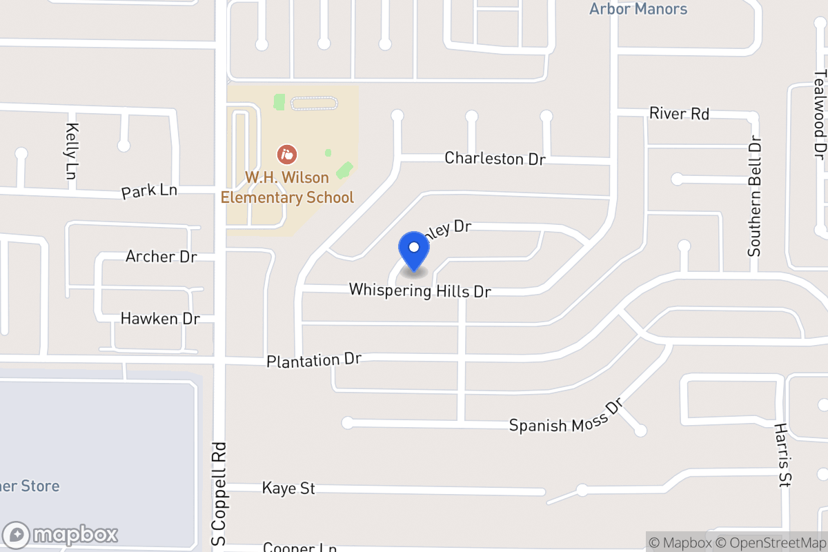 Map of 343 Ashley Dr