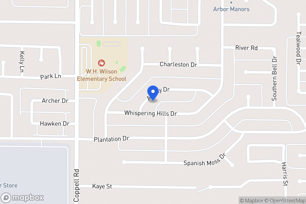 Map of 339 Ashley Dr