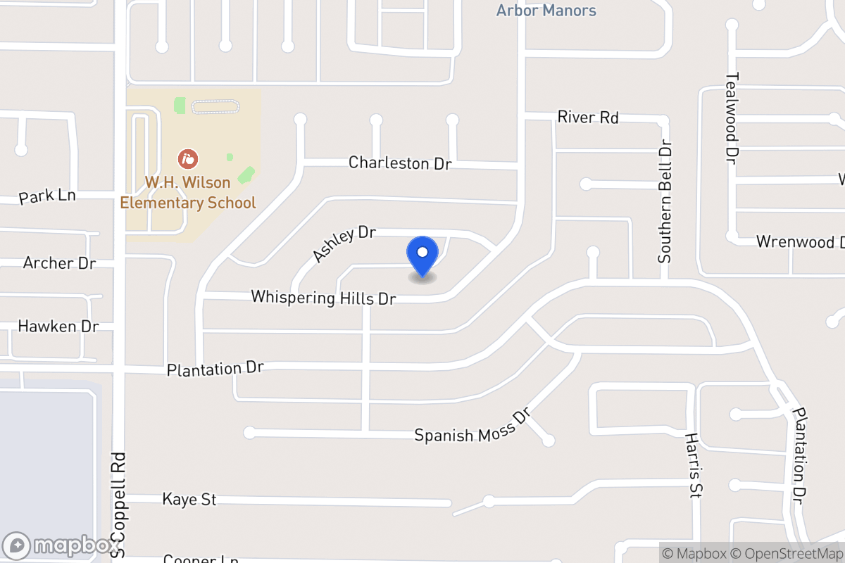 Map of 253 Whispering Hills Dr