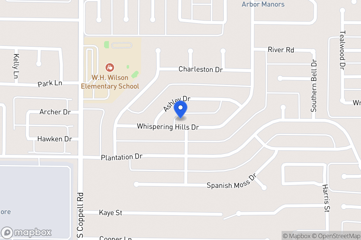 Map of 269 Whispering Hills Dr