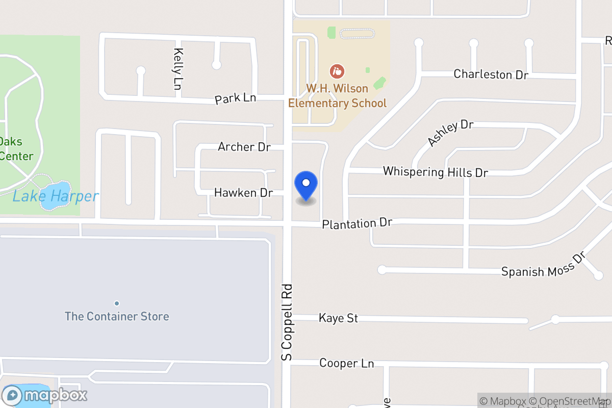Map of 328 Coppell Rd