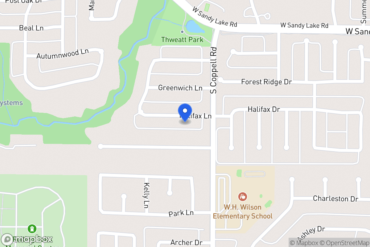 Map of 513 Halifax Ln