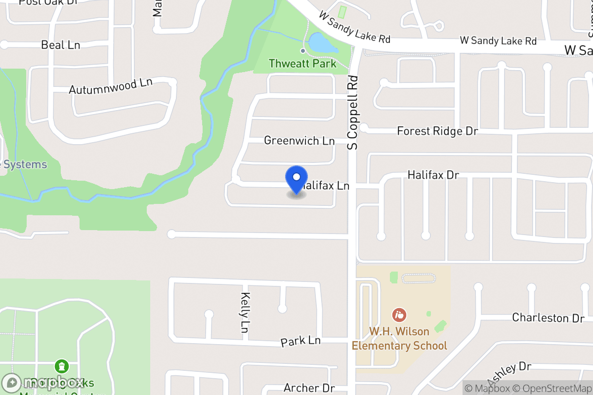 Map of 517 Halifax Ln