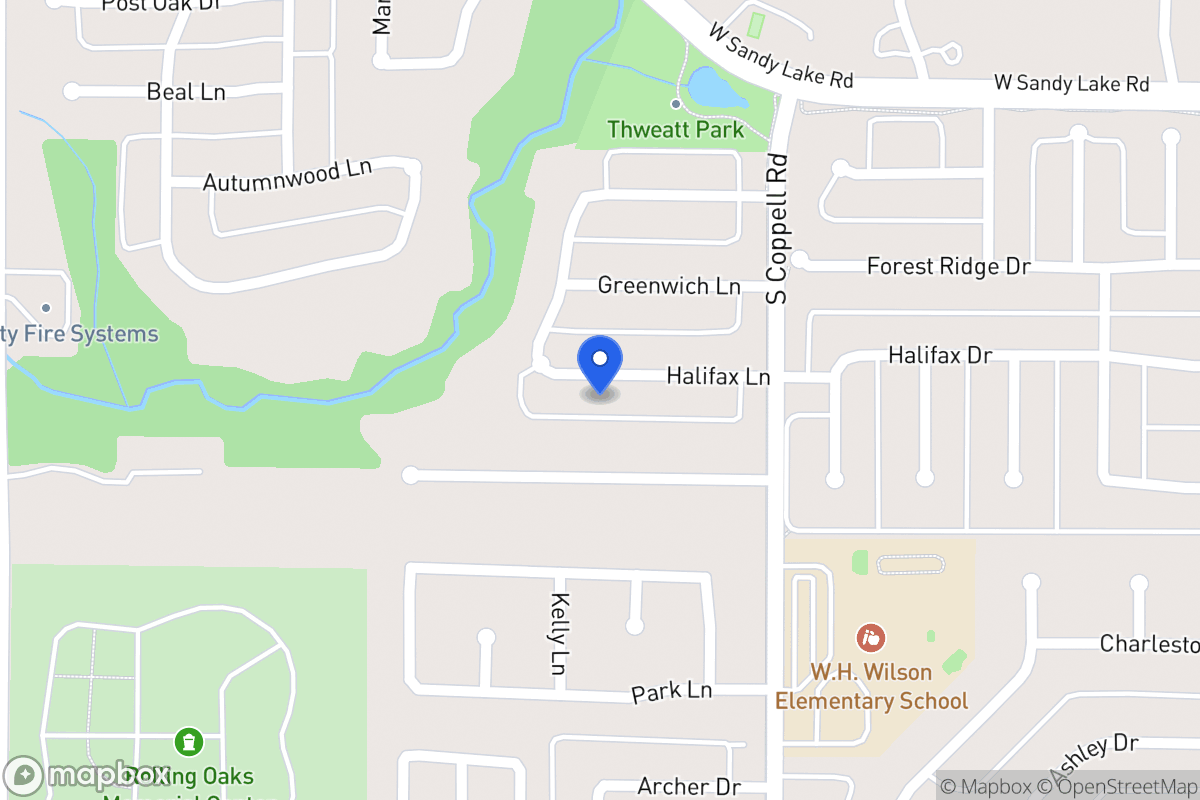Map of 529 Halifax Ln