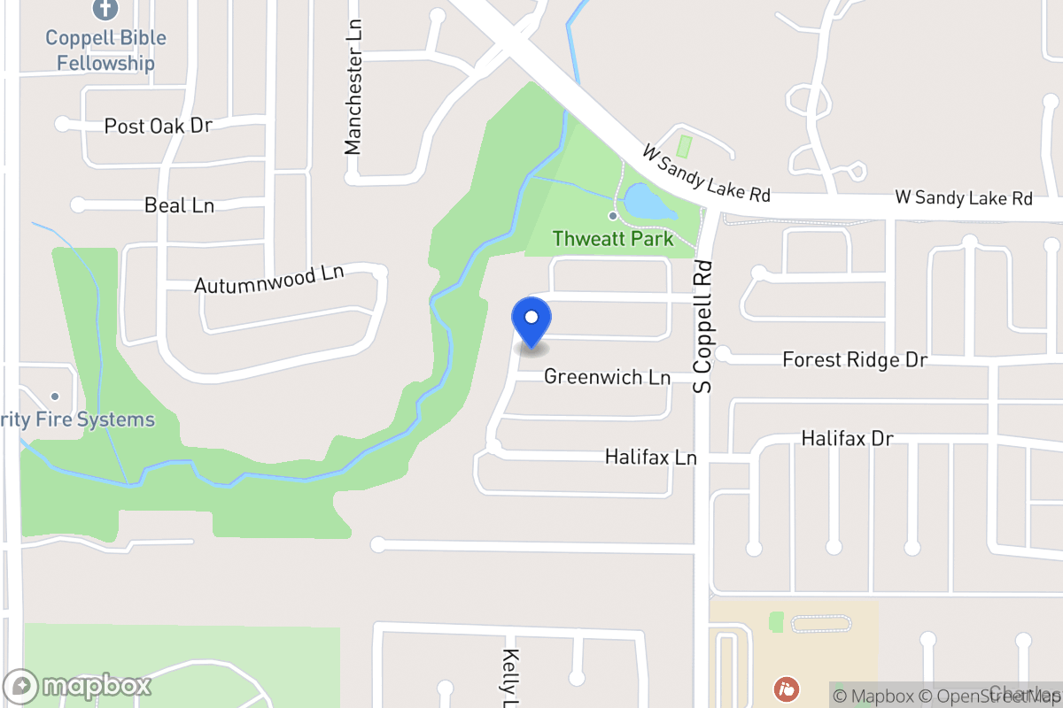 Map of 534 Greenwich Ln