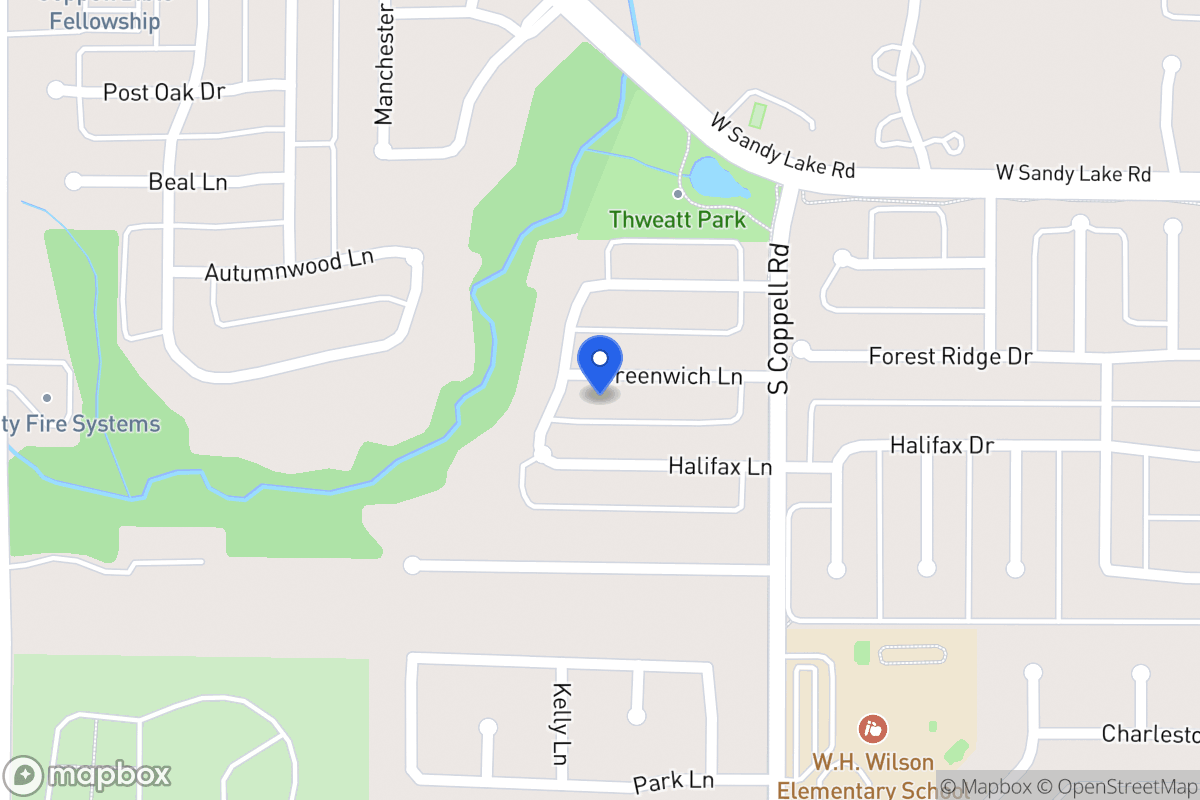 Map of 531 Greenwich Ln