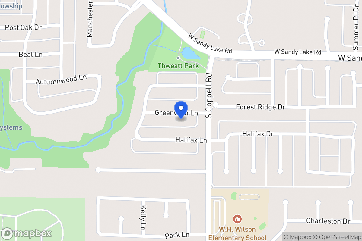 Map of 515 Greenwich Ln