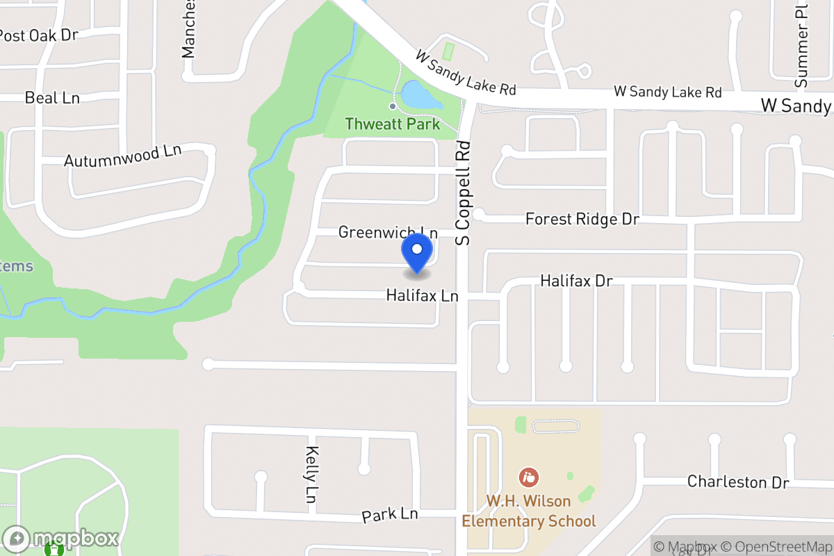 Map of 508 Halifax Ln