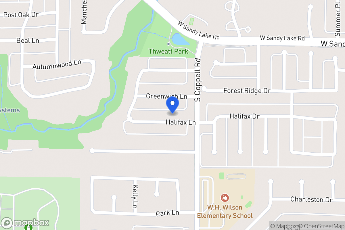 Map of 512 Halifax Ln