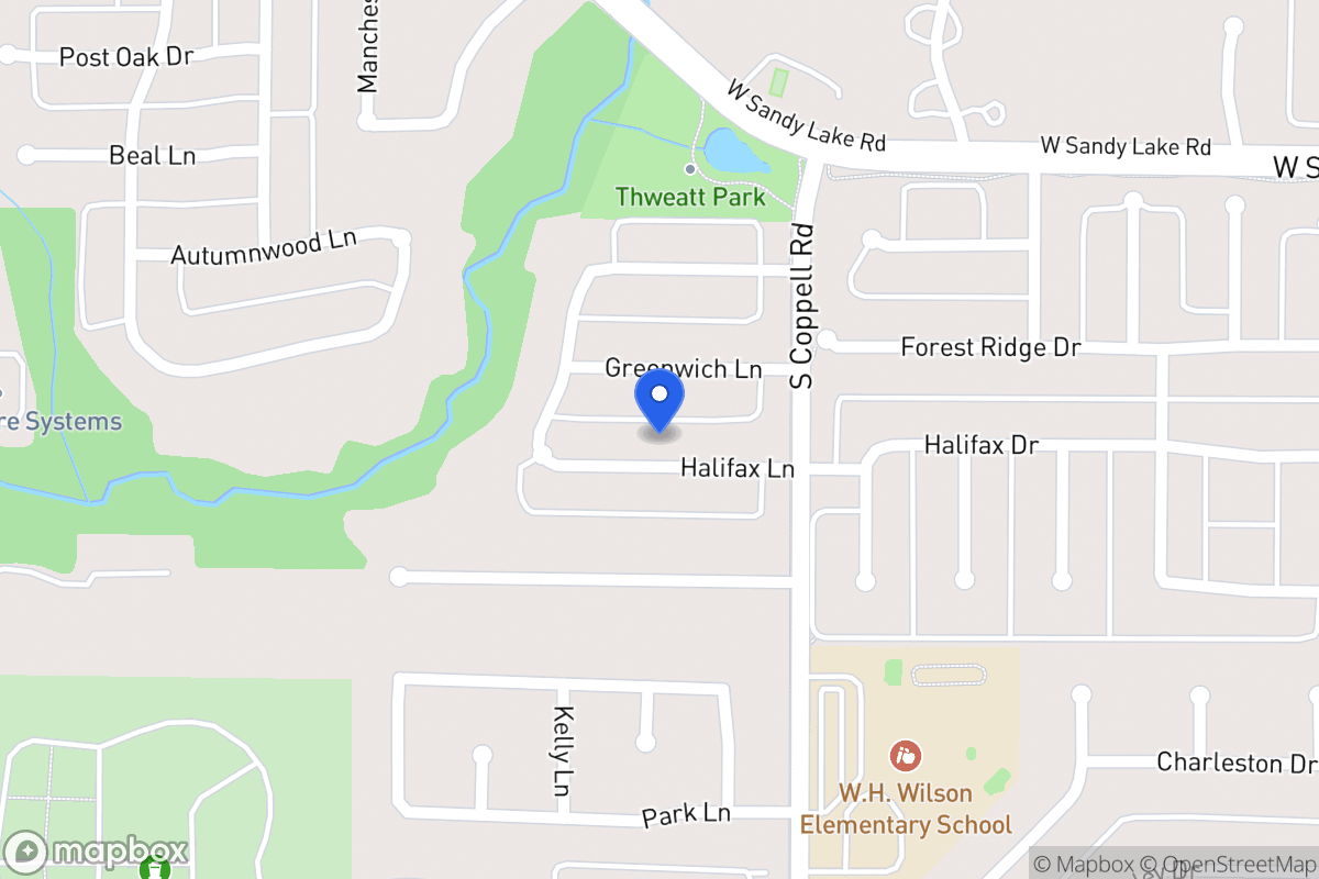 Map of 520 Halifax Ln