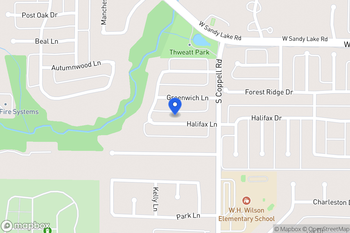 Map of 524 Halifax Ln