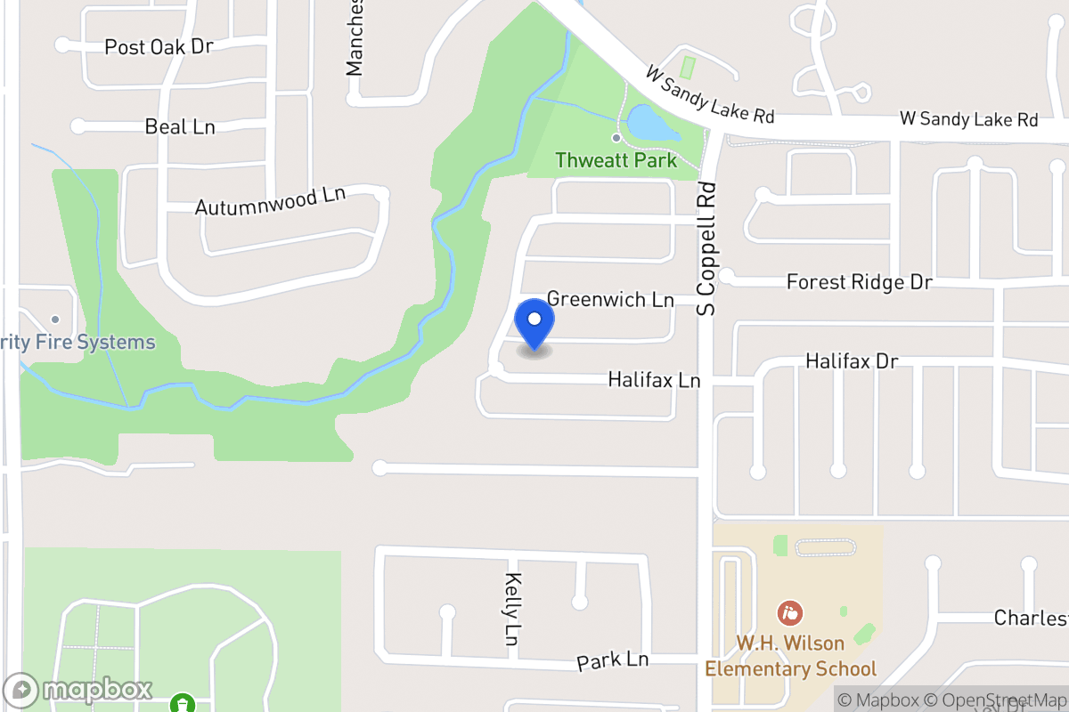 Map of 532 Halifax Ln