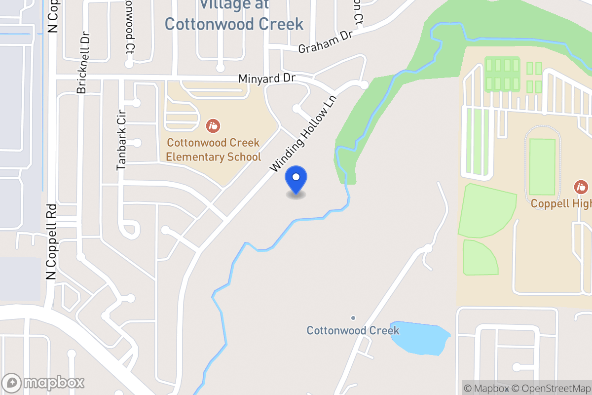 Map of 222 Winding Hollow Ln