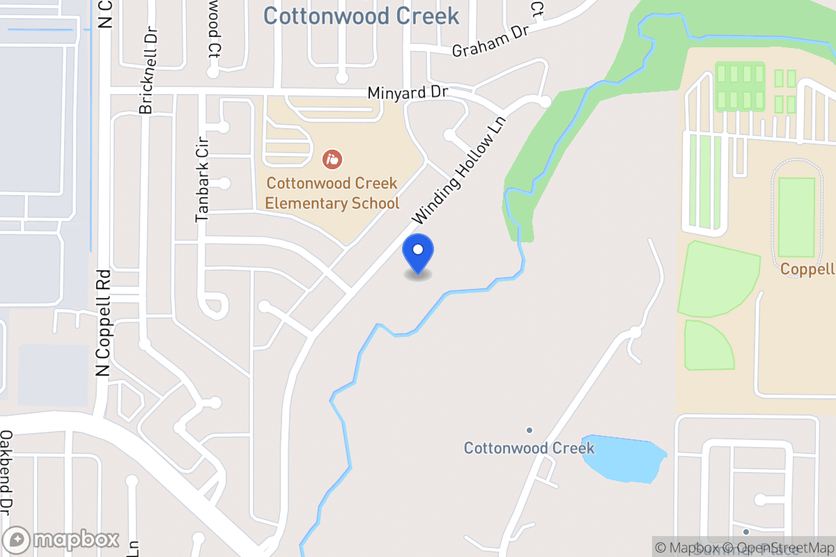 Map of 214 Winding Hollow Ln