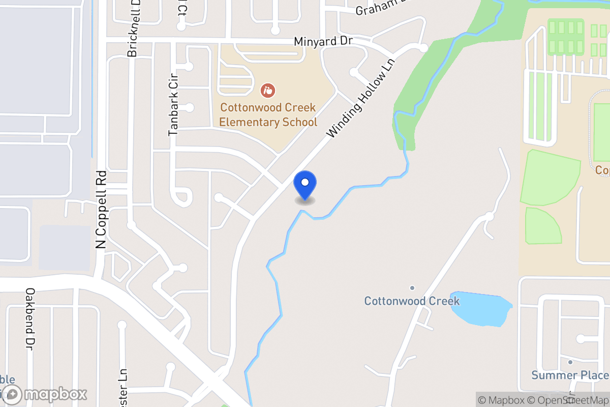 Map of 202 Winding Hollow Ln