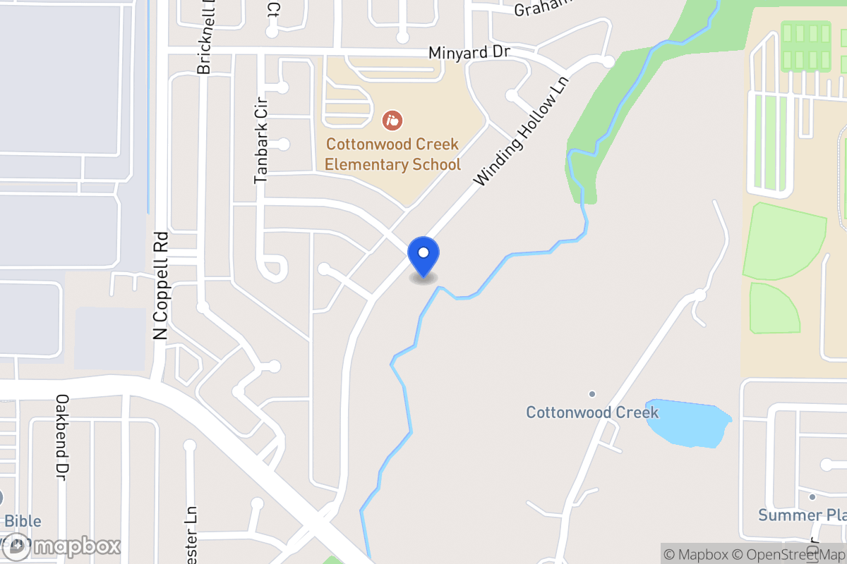 Map of 154 Winding Hollow Ln