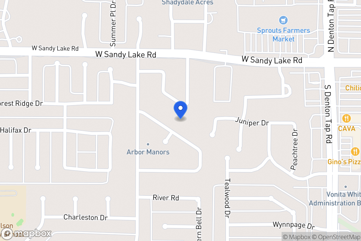 Map of 116 Fieldcrest Loop