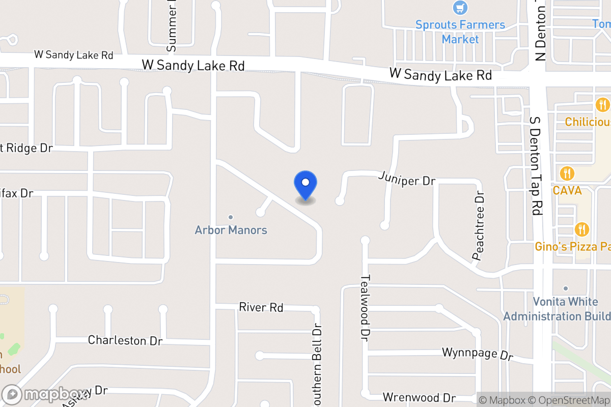 Map of 124 Fieldcrest Loop