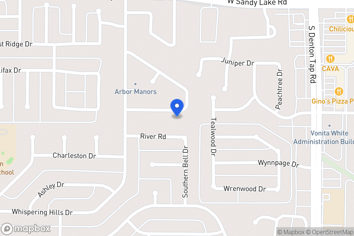 Map of 207 Fieldcrest Loop