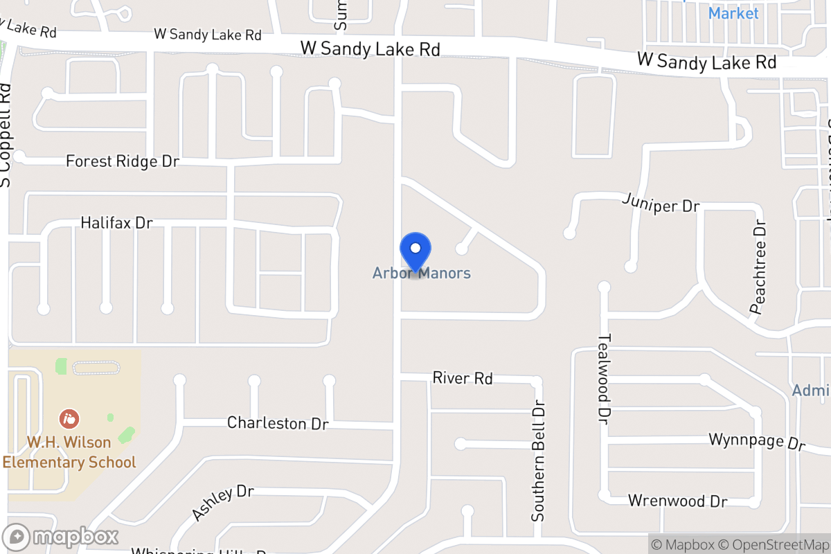 Map of 142 Whispering Hills Dr