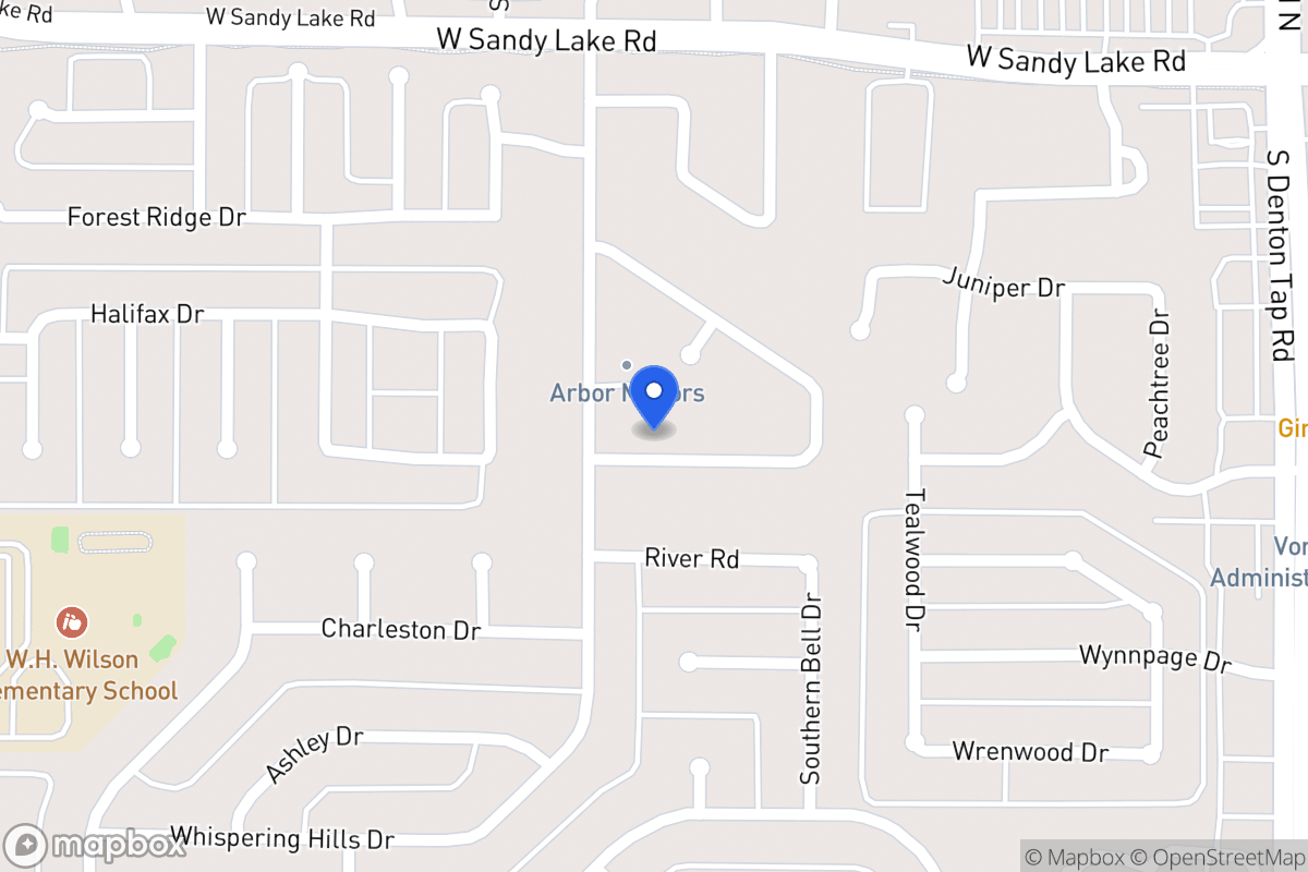 Map of 218 Fieldcrest Loop