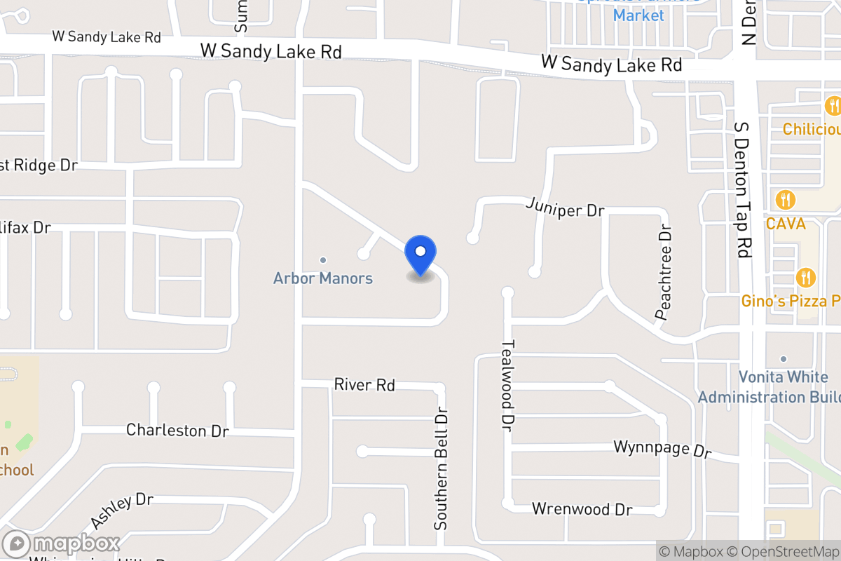 Map of 125 Fieldcrest Loop