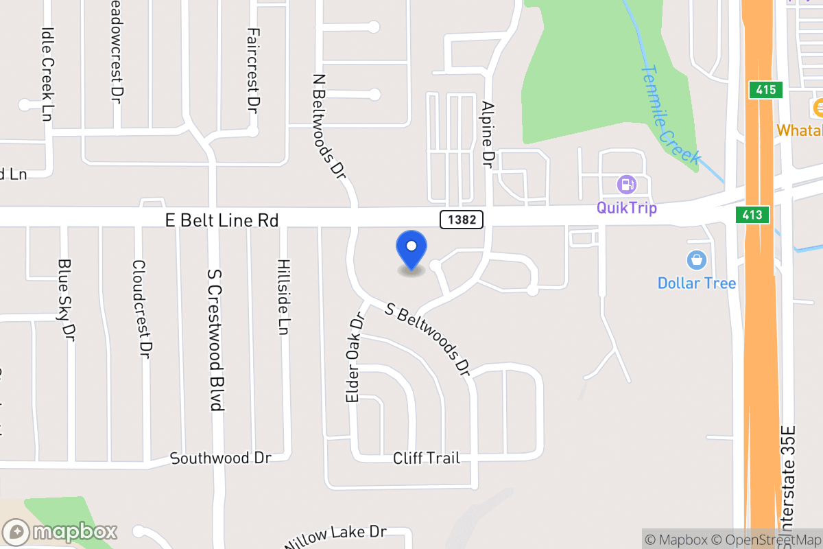 Map of 125 Honey Tree Cir