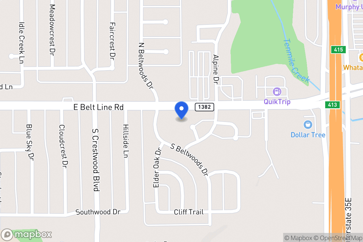 Map of 121 Honey Tree Cir