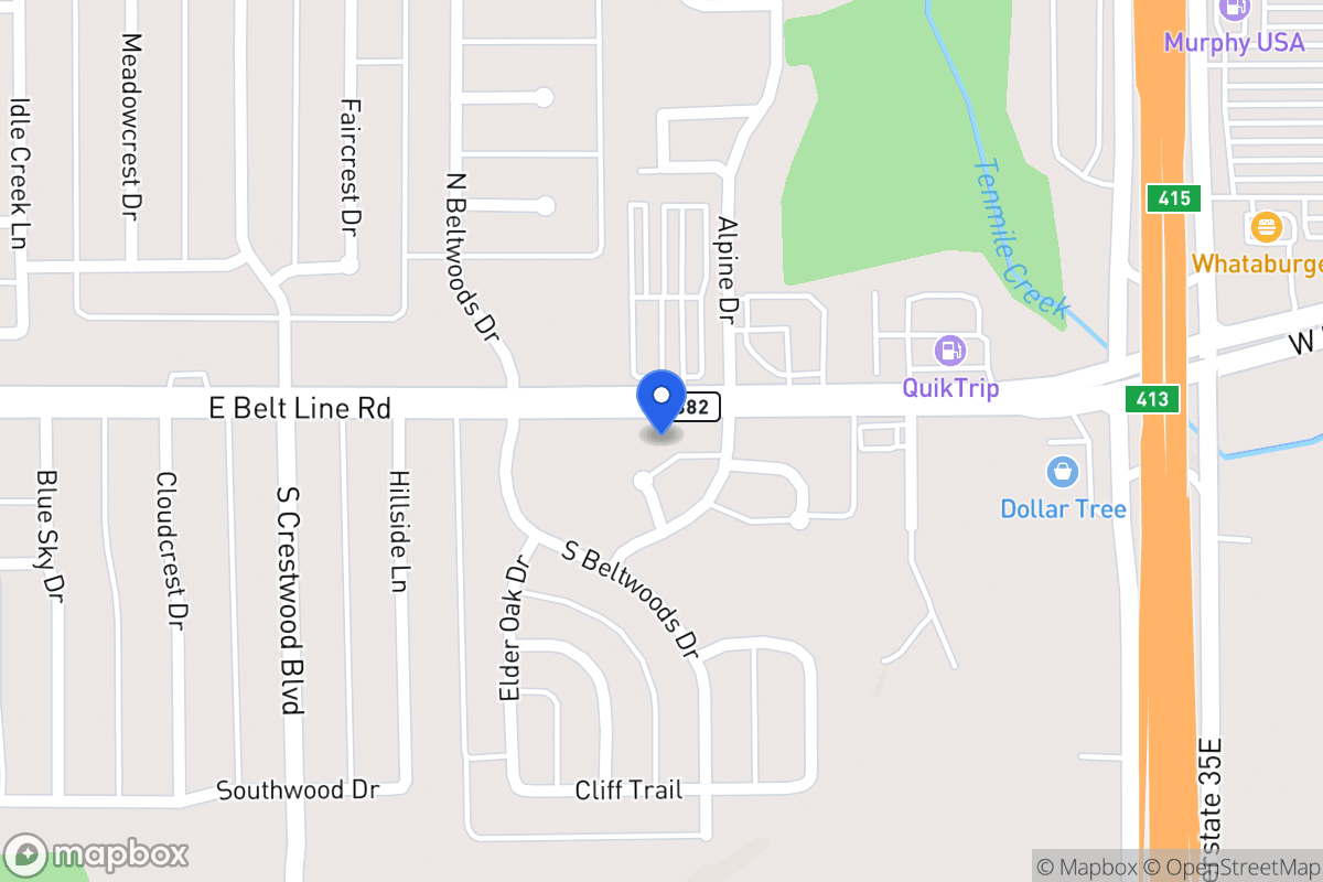 Map of 113 Honey Tree Cir