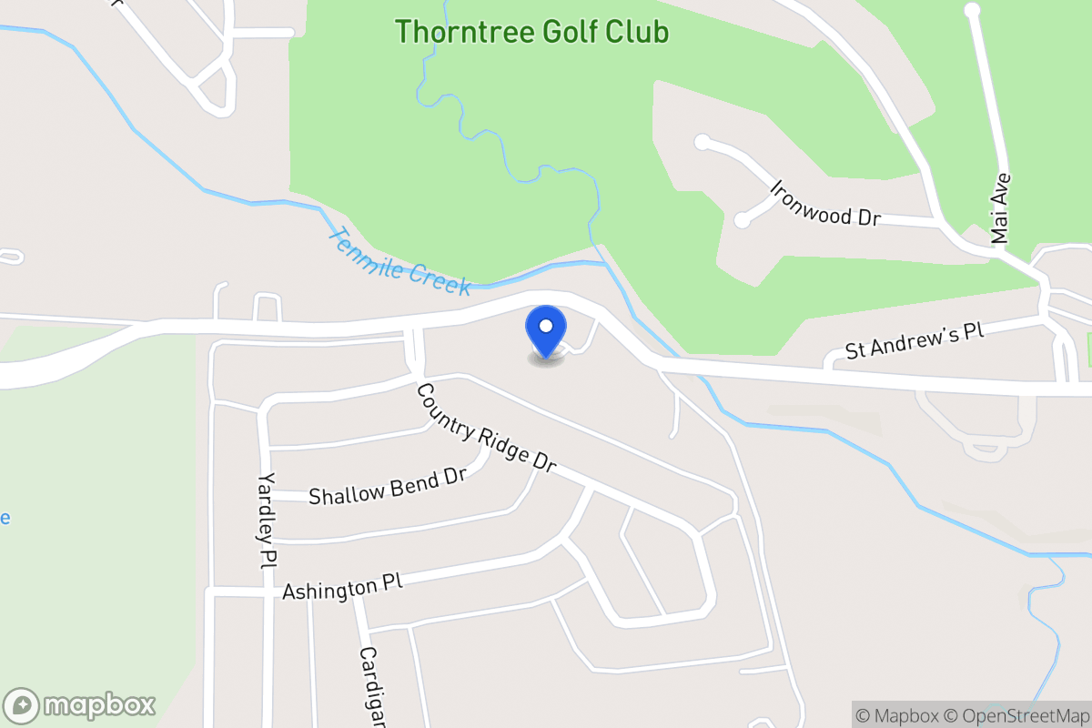 Map of 1100 W Wintergreen Rd