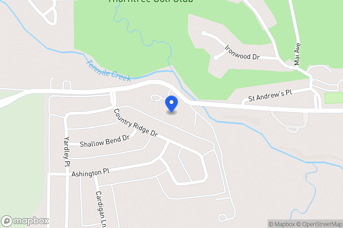 Map of 1040 W Wintergreen Rd