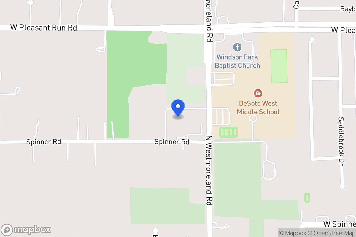 Map of 809 W Spinner Rd