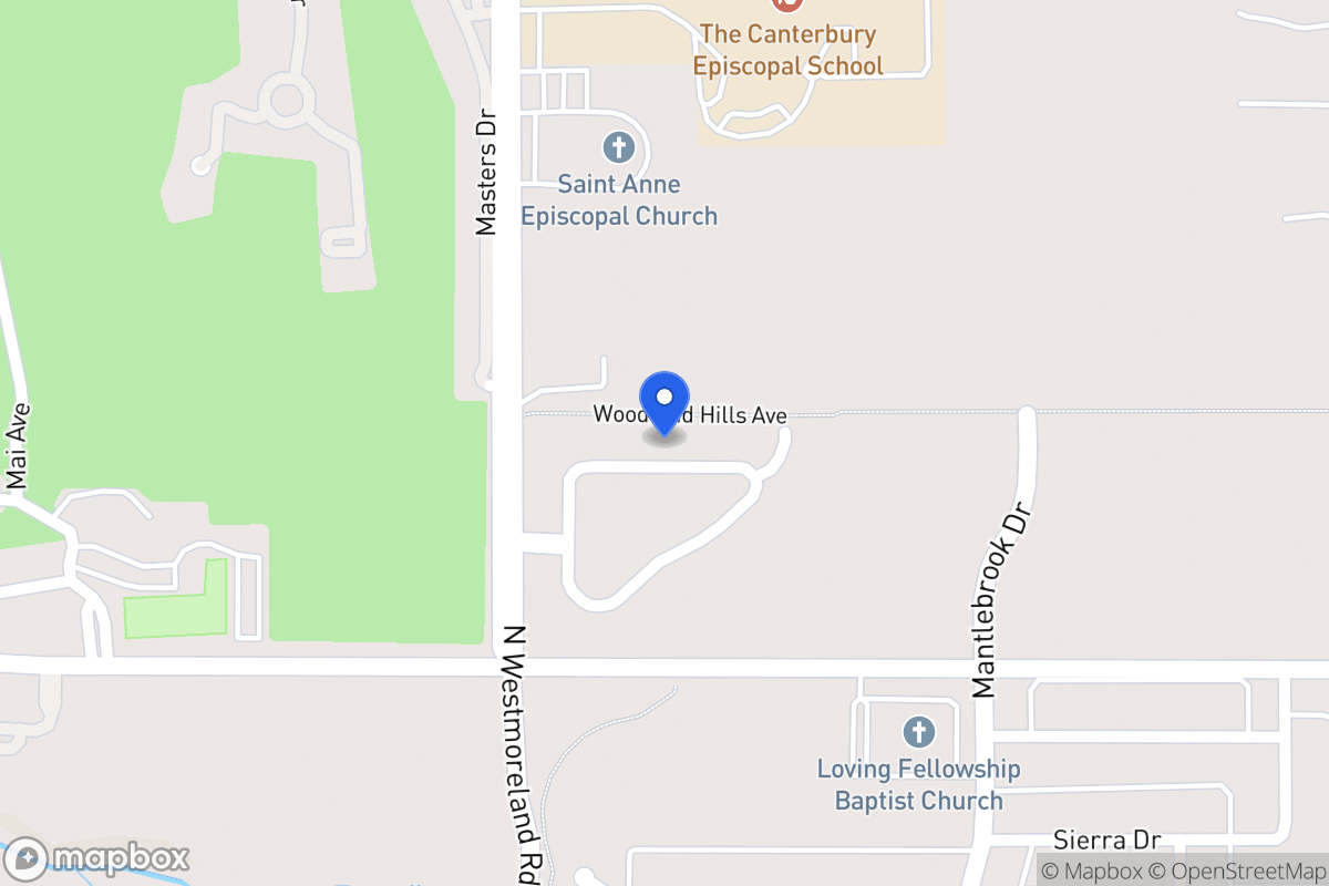 Map of 764 Village Green Dr