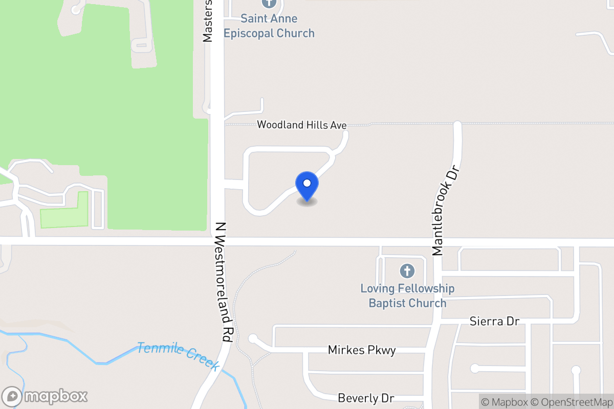 Map of 720 Village Green Dr