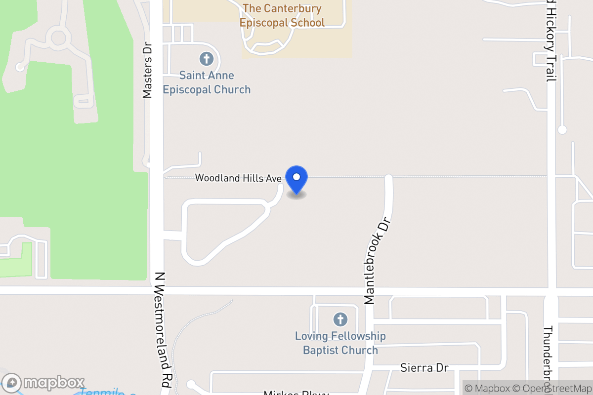 Map of 702 Village Green Dr