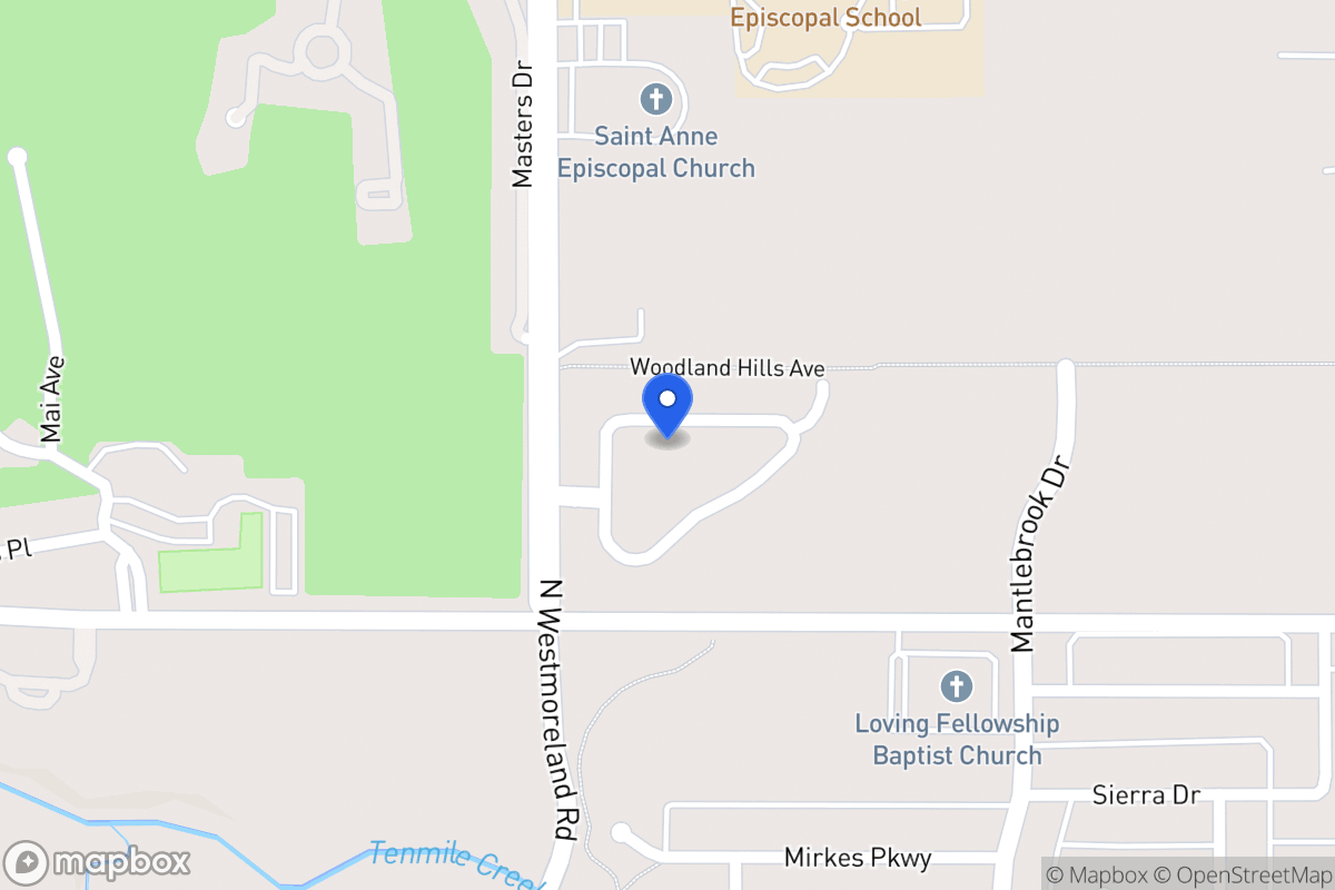 Map of 759 Village Green Dr