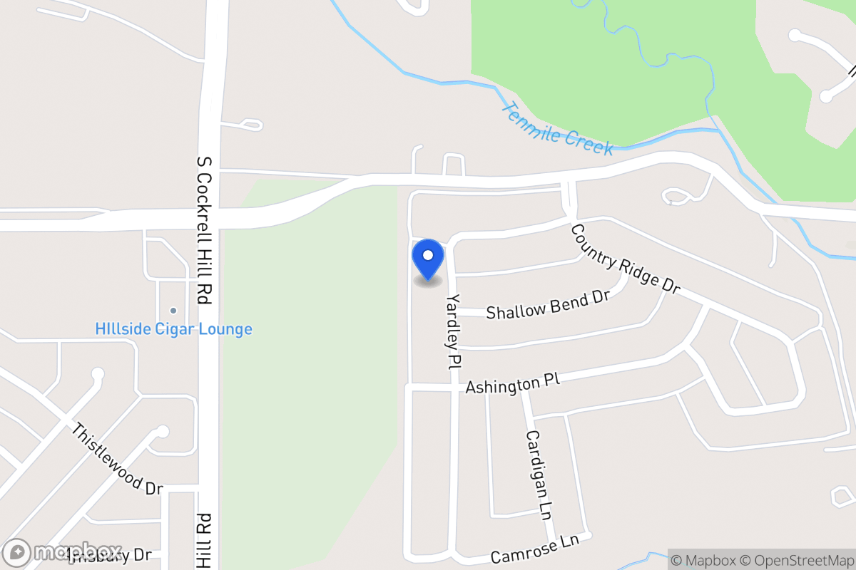 Map of 1413 Yardley Pl