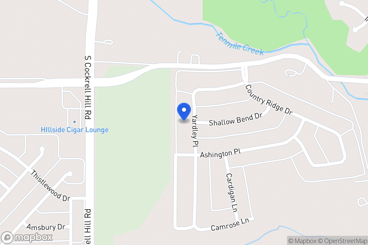 Map of 1409 Yardley Pl