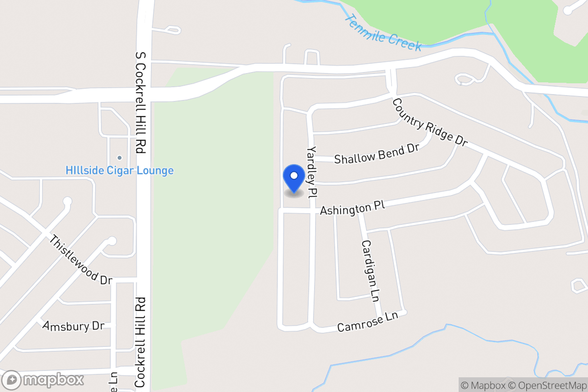 Map of 1401 Yardley Pl