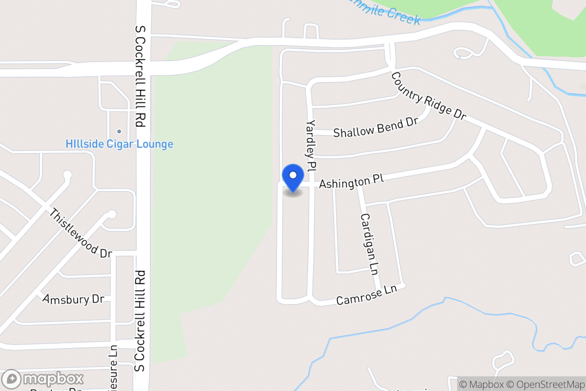 Map of 1321 Yardley Pl