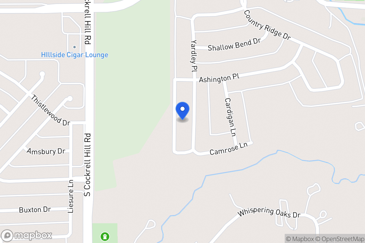Map of 1309 Yardley Pl