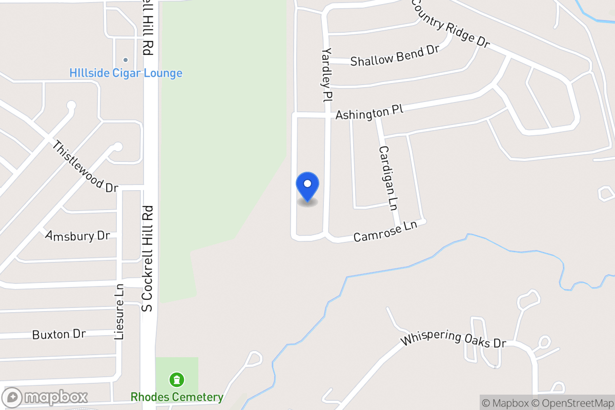 Map of 1305 Yardley Pl