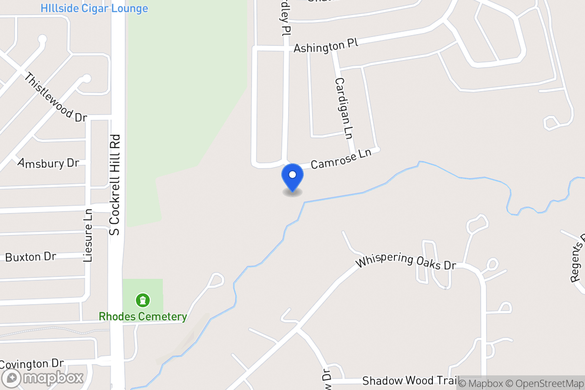 Map of 1136 Camrose Ln
