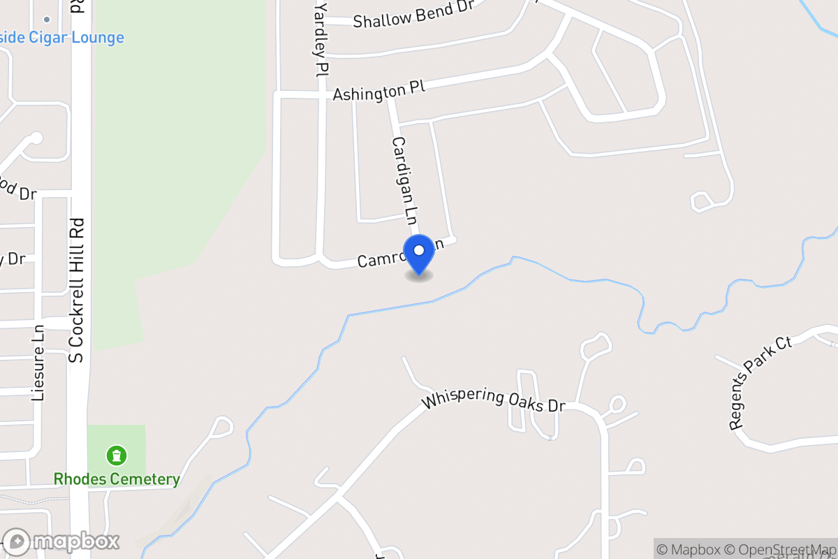 Map of 1124 Camrose Ln