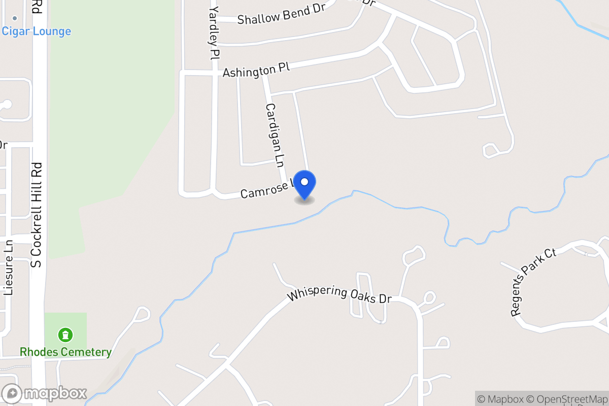 Map of 1120 Camrose Ln