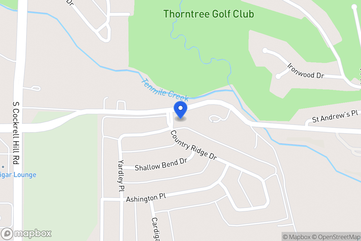 Map of 1448 Country Ridge Dr