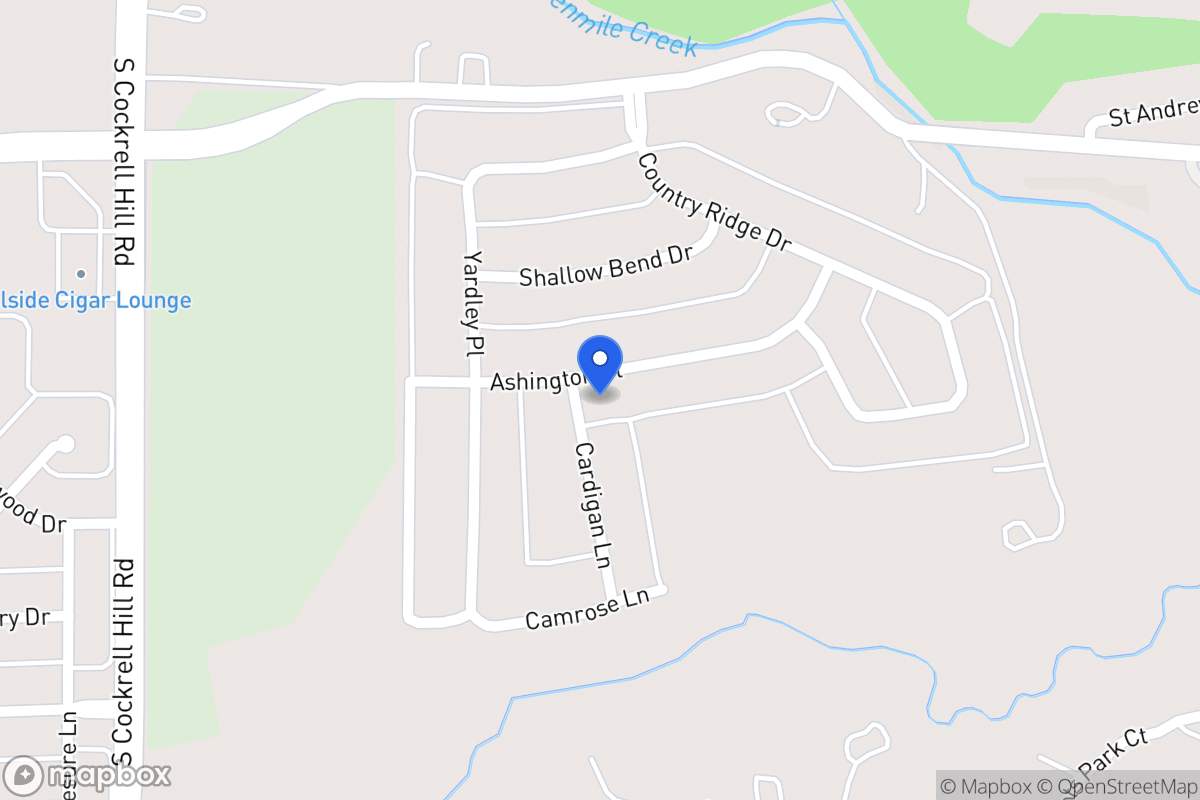 Map of 1124 Ashington Pl